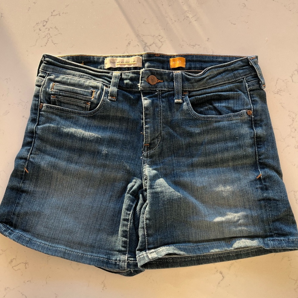 Denim Blue Women's Shorts - Pilcro Anthropologie